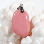 Modèle 5 de pendentif en opale rose