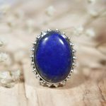 Bague en lapis-lazuli